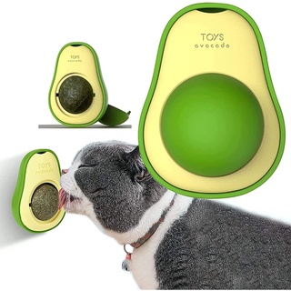 🥑COD🥑 🐶Catnip 😺แคทนิป ออร์แกนิค ลูกบอลแมว ของเล่นแมว บอล catnip avocado แบบเลีย ลูกแมวเลียทำจากสมุนไพร