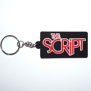 พวงกุญแจยาง The Script