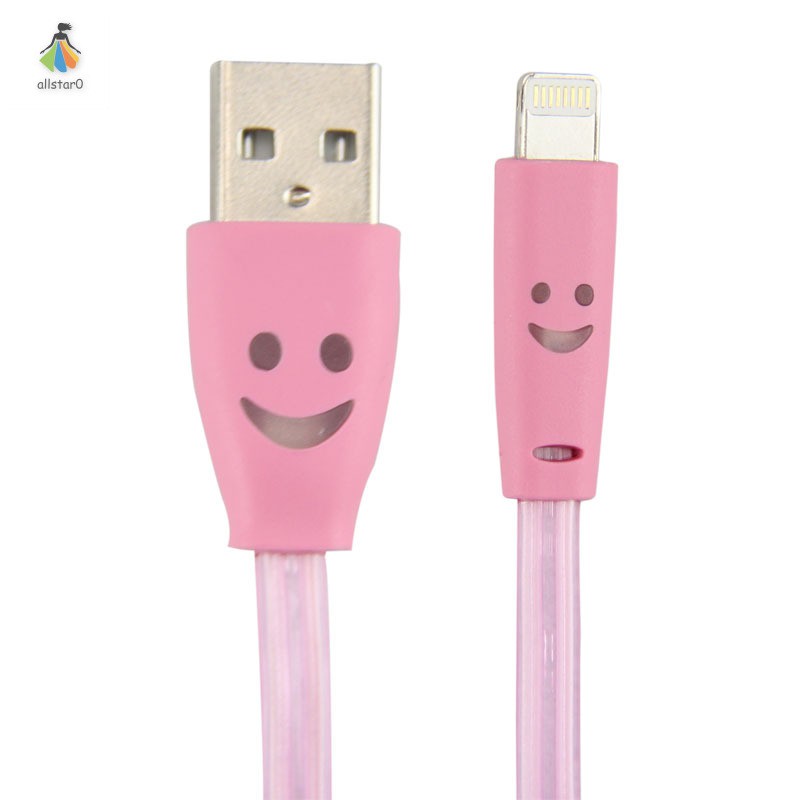 LED Charger Light Up Charging Cable Luminescent Visible Current Flow