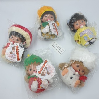 ตุ๊กตา Monchhichi Bebichhichi ของแท้ จากญี่ปุ่น ใหม่ป้ายห้อย