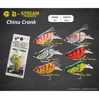 CHINU CRANK 36Fลอย/36Sจม ขนาด3.6MM