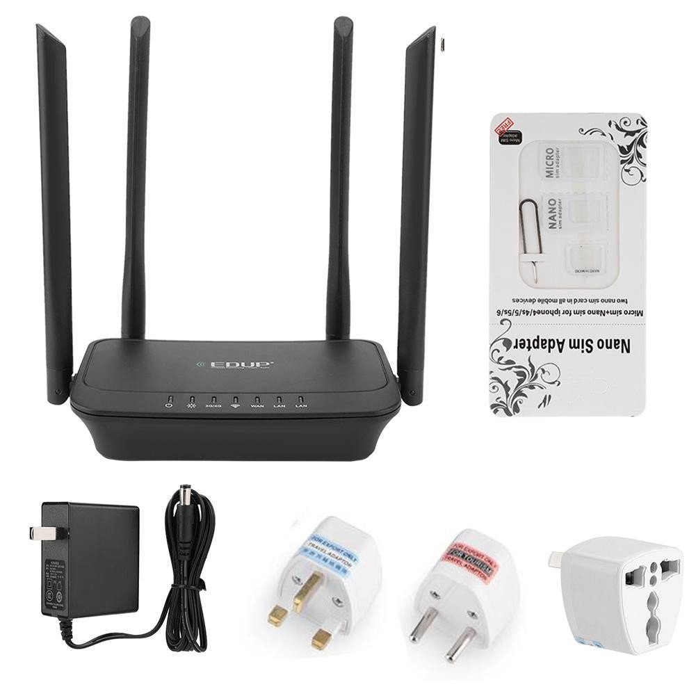 Dahui TopSale EDUP R102 300Mbps 4G LTE Wireless Wifi Router Mobile ...