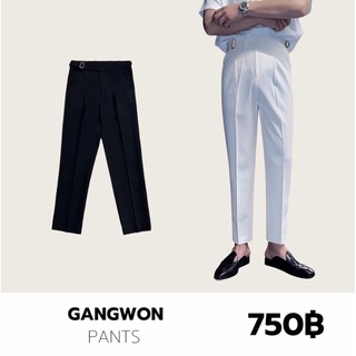 THEBOY-GANGWON PANTS กางเกงสแล็คทรงกระบอกเล็ก