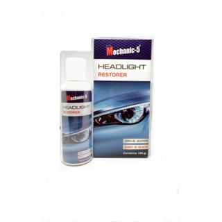 น้ำยาขัดไฟหน้ารถเมชานิคไฟร์ Mechanic5 Headlight Restorer