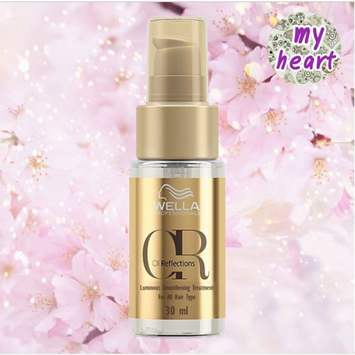 Wella Oil Reflections Luminous Smoothening Treatment 30/100 ml ออยล์เพิ่มความเงางาม