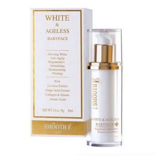 Smooth E Gold White &amp; Ageless Babyface Cream (30g)