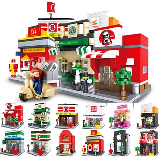 ชุด D ตัวต่อร้านค้า lego Block มีสต๊อคพร้อมส่งแบบเยอะที่สุดใน shopee ถูกสุดๆเพียงกล่องละ