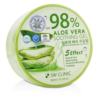 3W CLINIC - 98% Aloe Vera Soothing Gel