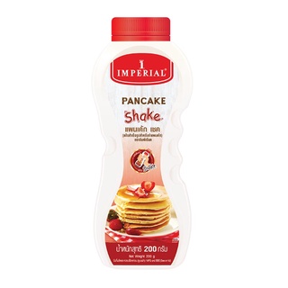 อิมพีเรียล แพนเค้ก เชค 200กรัม แป้งสำเร็จรูป สำหรับทำแพนเค้ก IMPERIAL PANCAKE SHAKE