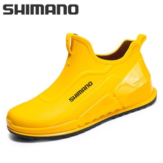 Shimano รองเท้าบูท กันฝน กันลื่น กันน้ํา เหมาะกับใส่ตกปลา เดินป่า ตกปลา กลางแจ้ง แฟชั่นฤดูหนาว สําหรับผู้ชาย 2023