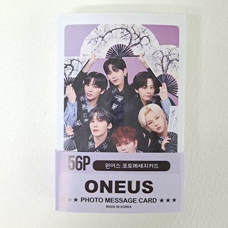 [พร้อมส่ง][พร้อมส่ง] Oneus การ์ดข้อความโฟโต้การ์ด 56 ชิ้น