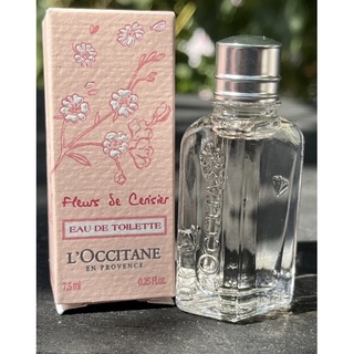 LOccitane FLEURS DE CERISIER EDT Cherry Blossom Eau de Toilette Mini 7.5ml.