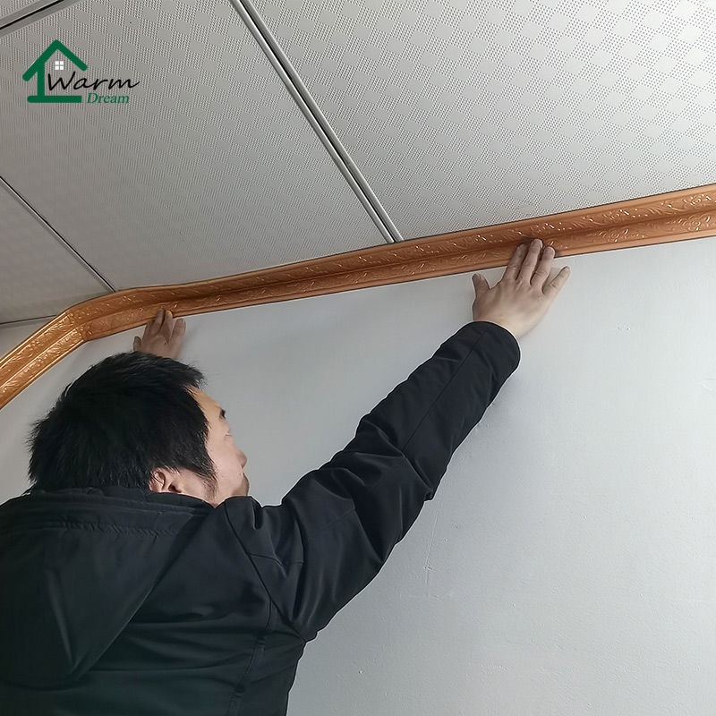 2.3m ขอบบัว 3D wallpaper พร้อมส่ง คิ้วบัว วอลเปเปอร์ สติกเกอร์ขอบบัว 3D วอล์เปเปอร์สามมิติ ติดห้องเด็ก