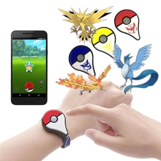 สร้อยข้อมือบลูทูธ กําไลข้อมือของเล่นอัตโนมัติ รูป Pokemon GO Plus