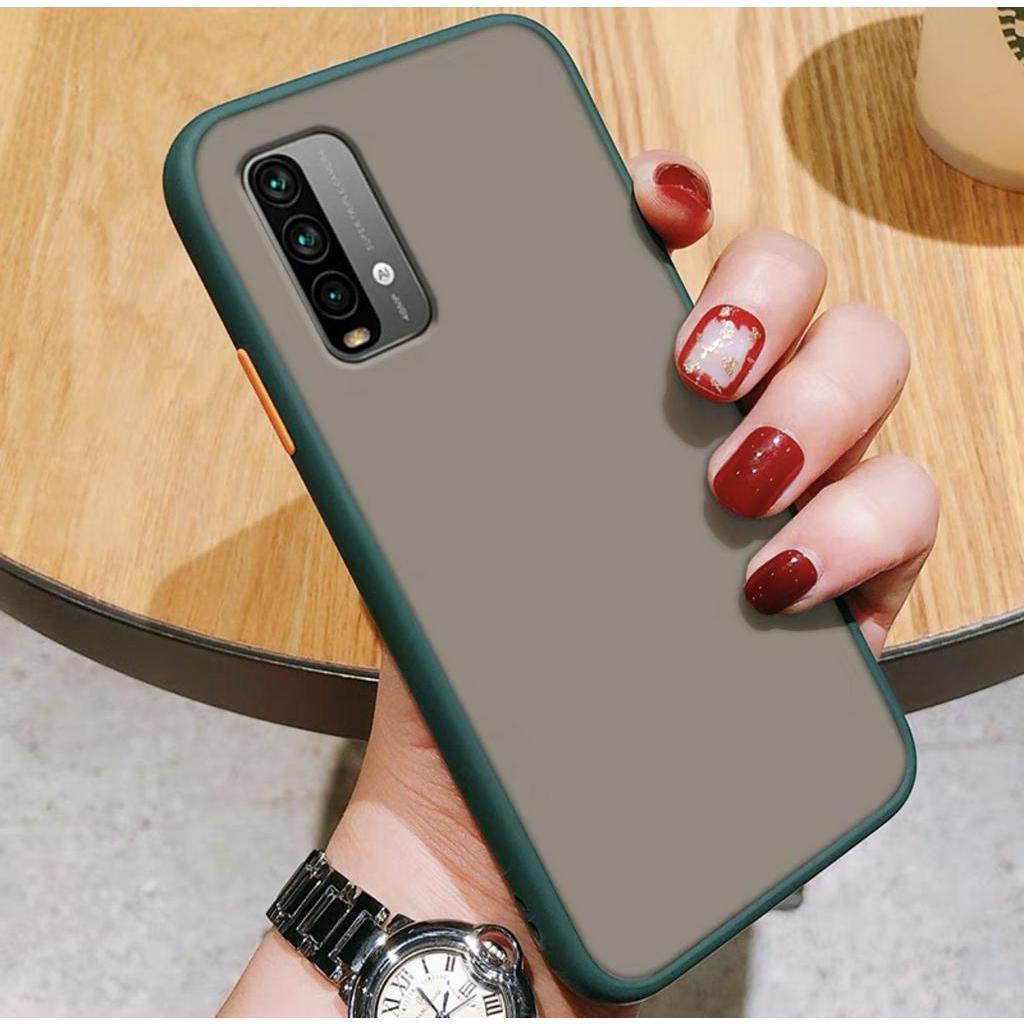 ส่งทั่วไทย ส่งจากกรุงเทพ เก็บเงินปลายทาง Case Xiaomi Redmi 9T เคสกันกระแทก ขอบสีหลังขุ่น
