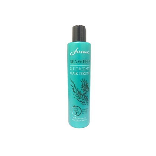 Jena Seaweed Nutrient Hair Serum 250ml (15061) จีน่า นิวเทรียนท์ แฮร์ ซีรั่ม สำหรับผมแตกปลายไร้น้ำหน