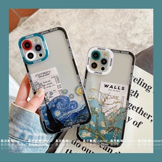 เคสโทรศัพท์มือถือ กันกระแทก ลายภาพวาดสีน้ํามัน สําหรับ iphone 14 Plus 13 11 12 pro max