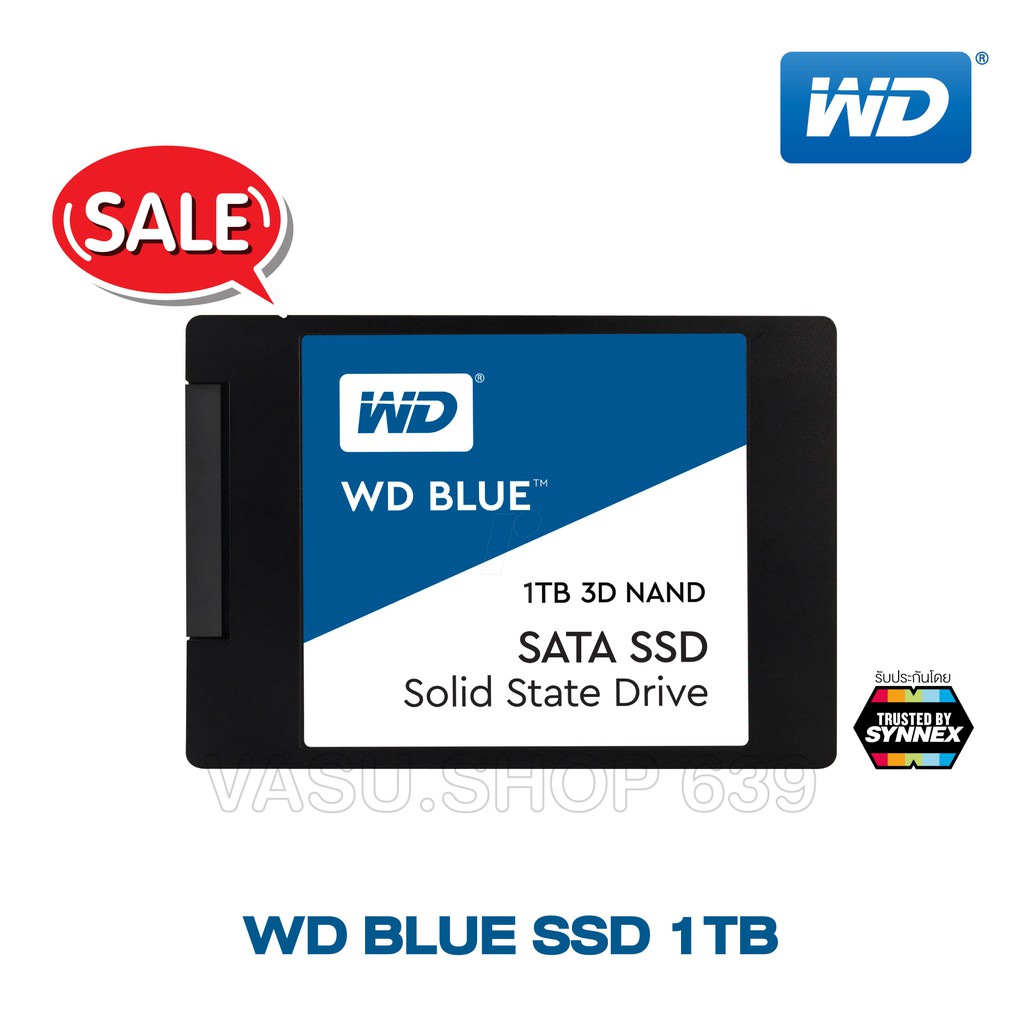 WD BLUE SSD 1 TB (WDS100T2B0A) SATA 3D