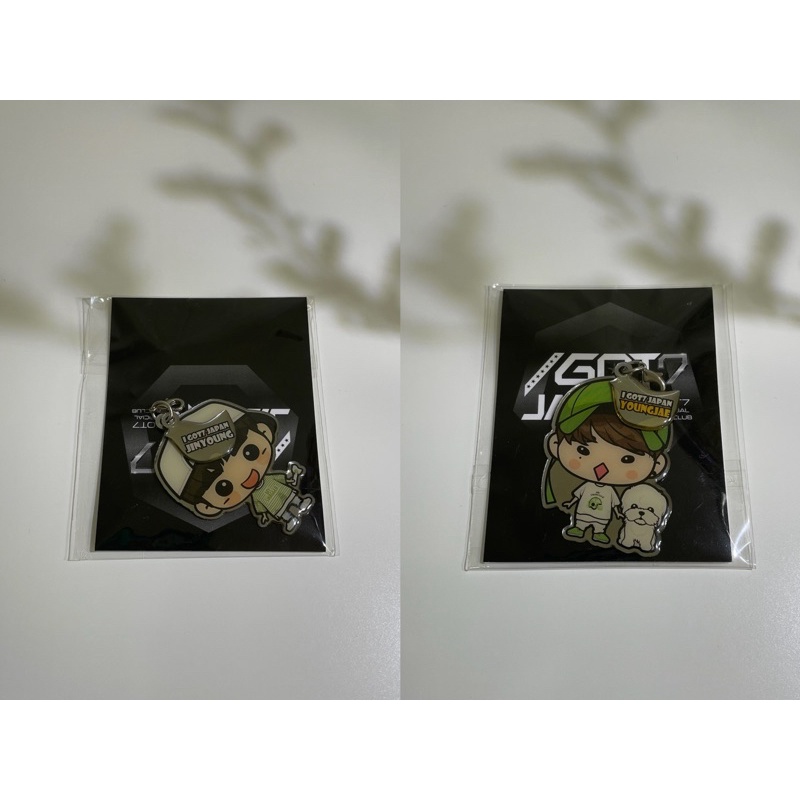 พวงกุญแจ igot7 japan จินยอง🍑ยองแจ☀️