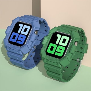 สายนาฬิกาข้อมือ TPU แนวสปอร์ต สีสันสดใส สําหรับ Smart Watch …