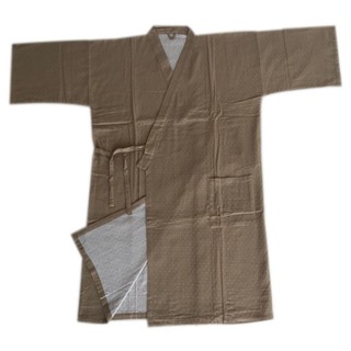 BATHROBE HOME LIVING STYLE YUKATA BROWN ชุดคลุมอาบน้ำ  STYLE YUKATA สีน้ำตาล ชุดคลุมอาบน้ำ ผ้าเช็ดตัวและชุดคลุม ห้องน้ำ