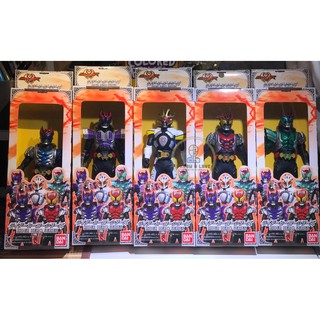 [ของแท้] Bandai Rider Hero Series - Masked Rider Kiva (Kiva Form, Dogga Form, Garulu Form, Basshaa Form and  Rider Ikusa