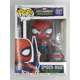 Funko Pop Marvel Mech Strike Monster Hunter -  Spider Man : 997