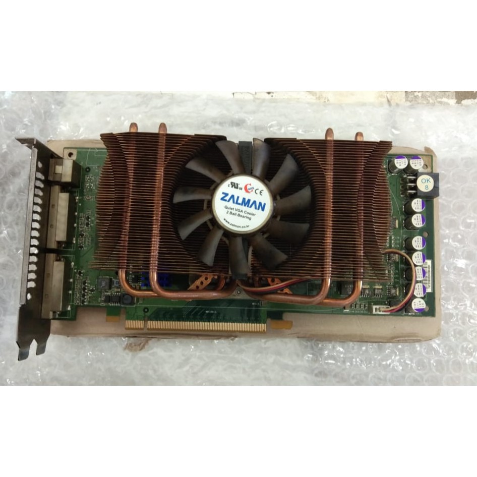 Vga ZALMAN GTS8800 320MB 320BIT DDR3 GTS8800 อุปกรณ์เสริมสําหรับโดรน