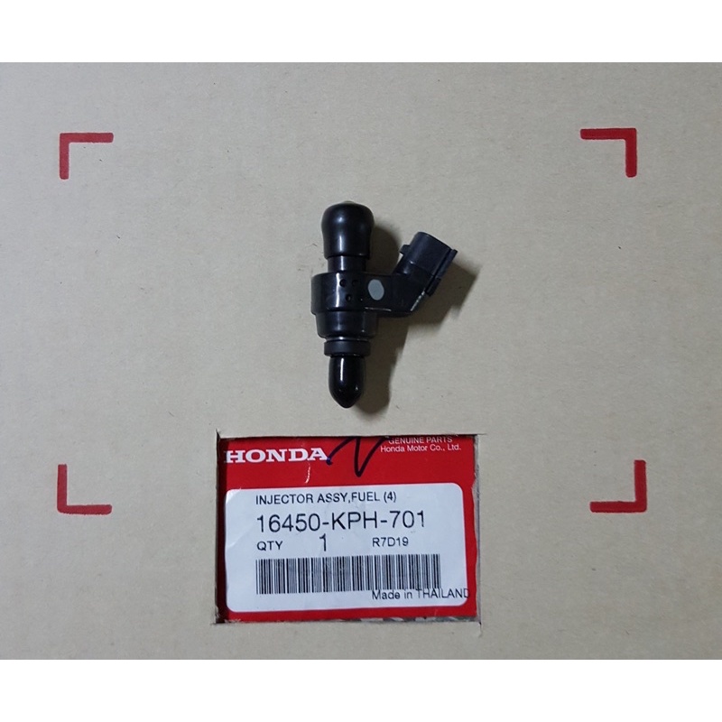 หัวฉีดเวฟ125iบังลมรุ่นไมล์ส้มท่อเงาปี2005-2007แท้ศูนย์ 16450-KPH-701🔹