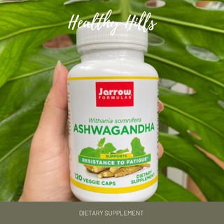 Jarrow Formulas Ashwagandha โสมอินเดีย (Withania somnifera) 120 Veggie Caps