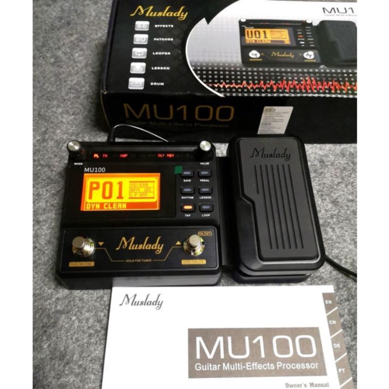 muslady รุ่น mu100 มัลติเอฟเฟคกีตาร์