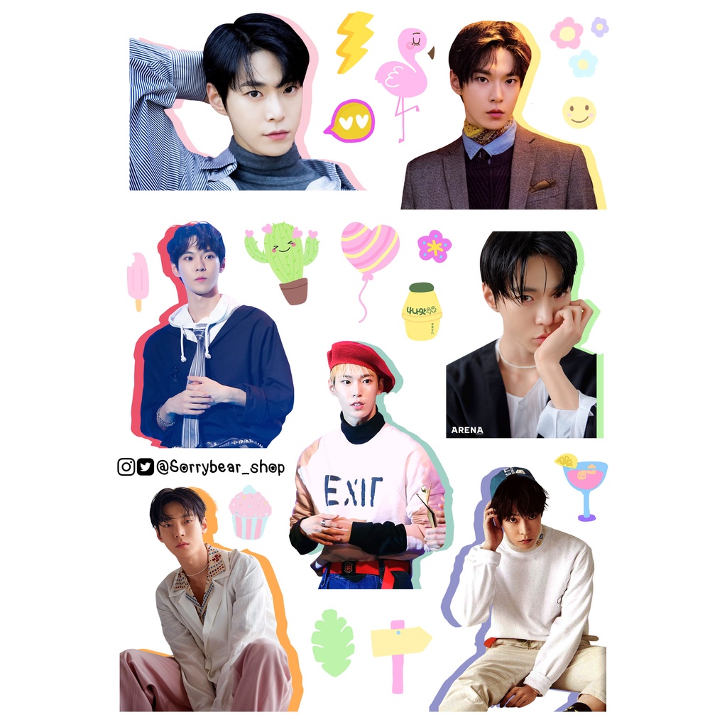 สติ๊กเกอร์ NCT [NCT Sticker Die-cut]
