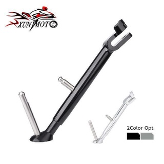 Motorcycle Parts Billet Aluminum Adjustable Kickstand Side Stand Support 2015-2022 For Yamaha YZF R25 R3 MT03 FZ03 MT FZ