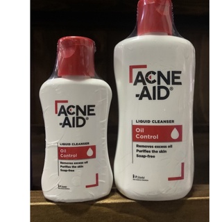 #แอคเน่-เอด#ACNE-AID LIQUID CLEANSER 50ml,100ml แอคเน่-เอด ลิควิดเคลนเซอร์สำหรับผิวมันเป็นสิวง่าย 50 ml 100ml #พร้อม