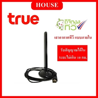 เสาอากาศ ภายใน Truevisions IR-T401S (กรณีต่อตรงกับทีวีดิจิตอลต้องใช้ไฟเลี้ยง )