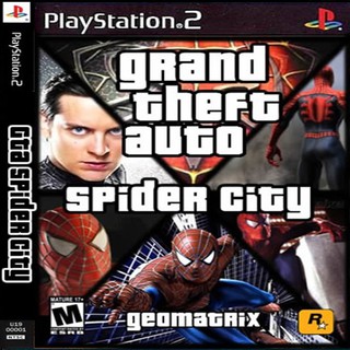 แผ่นส์เกมส์ PS2 (คุณภาพ) Grand Theft Auto Spiderman (USA)
