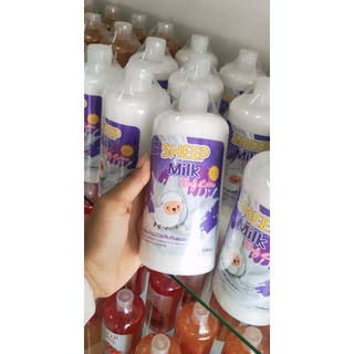 โลชั่นนมแกะ โลชั่นบำรุงผิวผสมกันแดด Sheep Milk Body Lotion 500ml