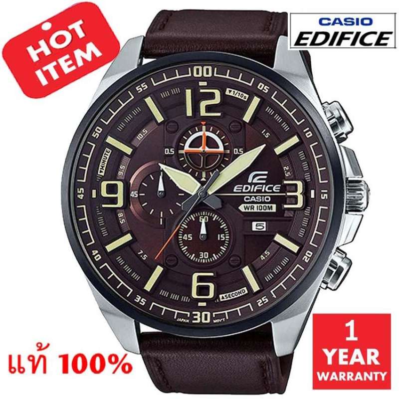 CASIO Edifice รุ่น EFR-555BL-5AVUDF มั่นใจแท้ 100% - ประกัน CMG