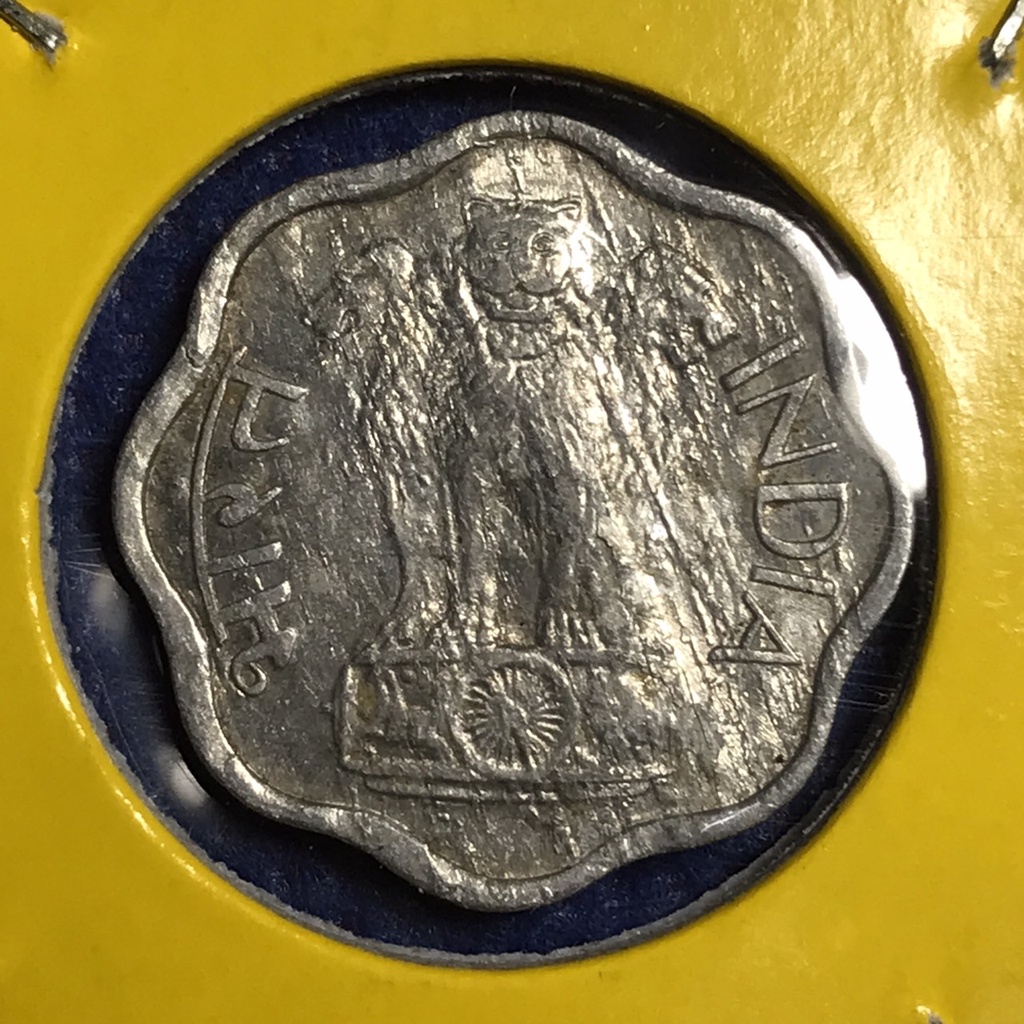 No.14630 ปี1976 อินเดีย 2 PAISE เหรียญเก่า เหรียญต่างประเทศ เหรียญสะสม เหรียญหายาก ราคาถูก