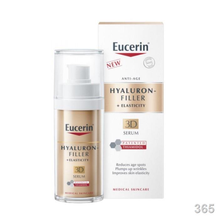 [3D Serum] Eucerin Hyaluron-Filler + Elasticity 3D Serum 30ml. | Hyaluron [HD] Radiance-Lift Filler