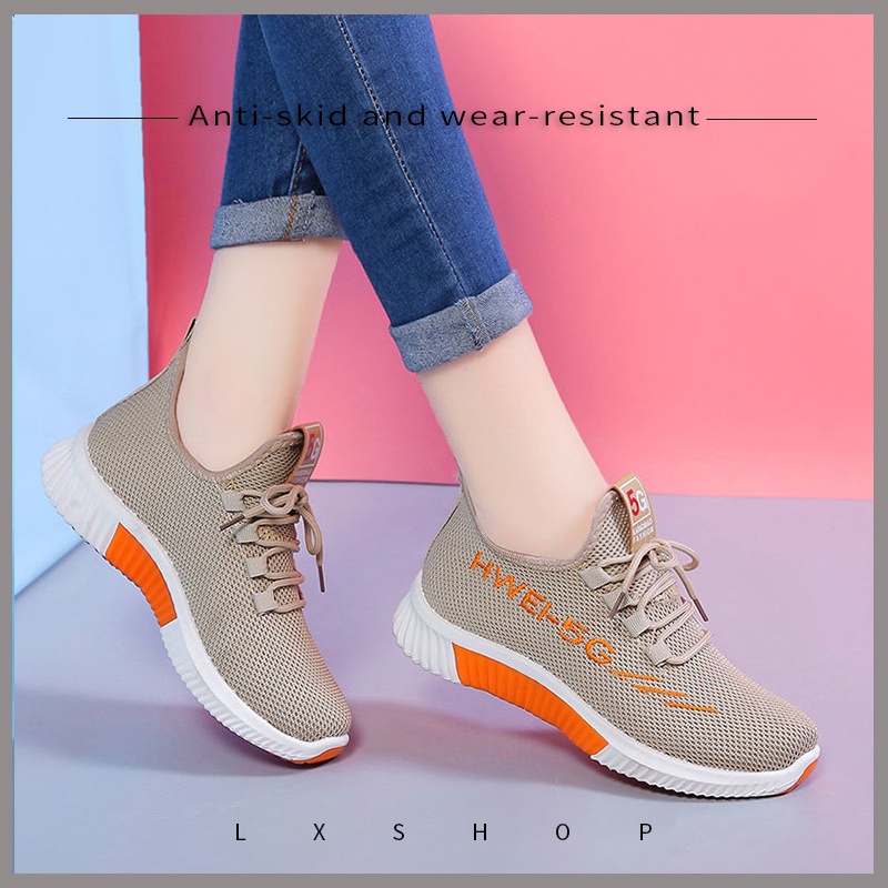 LxShop รองเท้าผ้าใบ ดีไซน์ล้ำสมัย ใครเห็นก็ต้องมอง ใส่สบาย ระบายอากาศดีเยี่ยม ใส่กับชุดไหนก็เข้ากัน ไม่มีตกเทรน