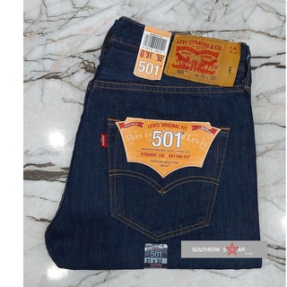 กางเกงยีนส์ Levis ของแท้ 501-0115 Blue jeans มีหลาย MADE IN เช่น MEXICO,EGYPT,PAKISTAN กระดุม ขากระบอก