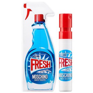 ของแท้ พร้อมส่ง moschino fresh couture eau de toilette 1 ml.