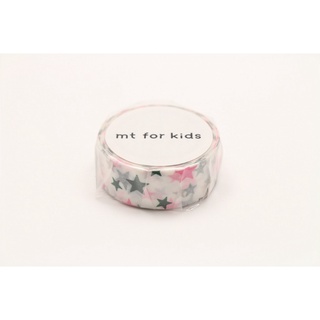 mt masking tape motif star (MT01KID006) / เทปตกแต่งวาชิ ลาย motif star แบรนด์ mt masking tape ประเทศญี่ปุ่น