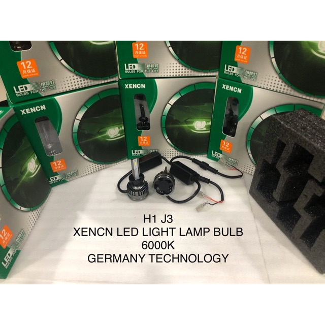 H1 J3 XENCN หลอดไฟ LED สําหรับการใช้งานบน: UNIVERSAL VEHICLE