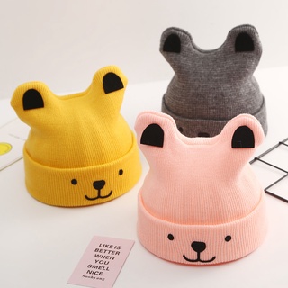 beaba หมวกบีนนี่ รูปหมี สีสันสดใส สำหรับเด็ก
