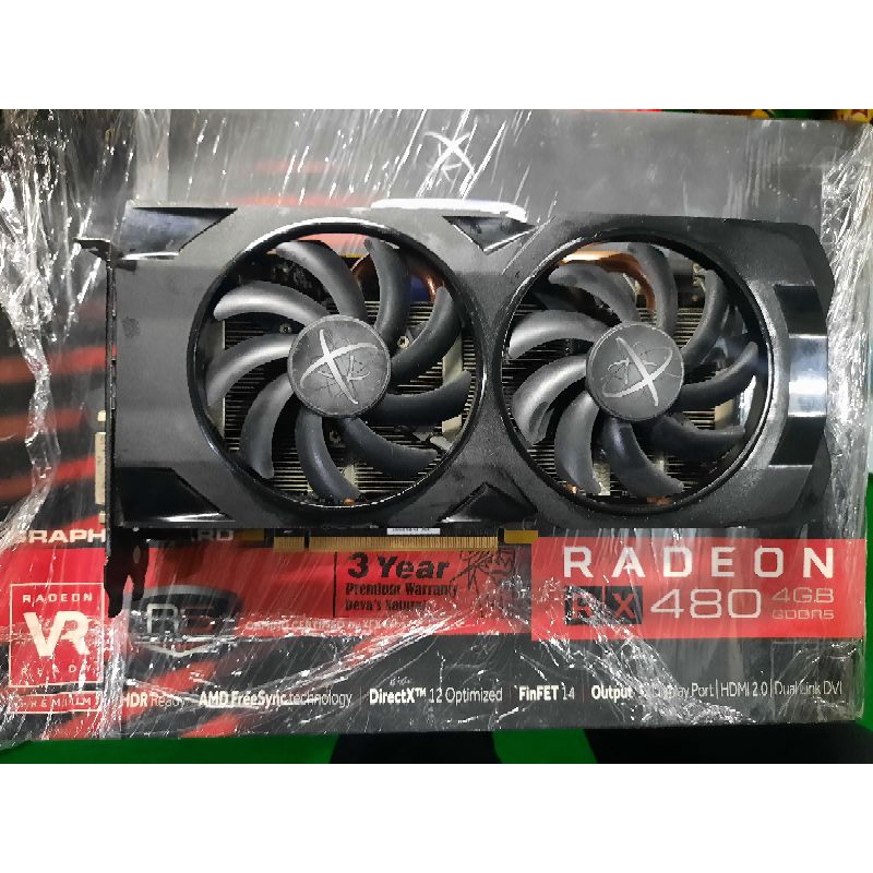 การ์ดจอ AMD RX 480 4gb มือสอง