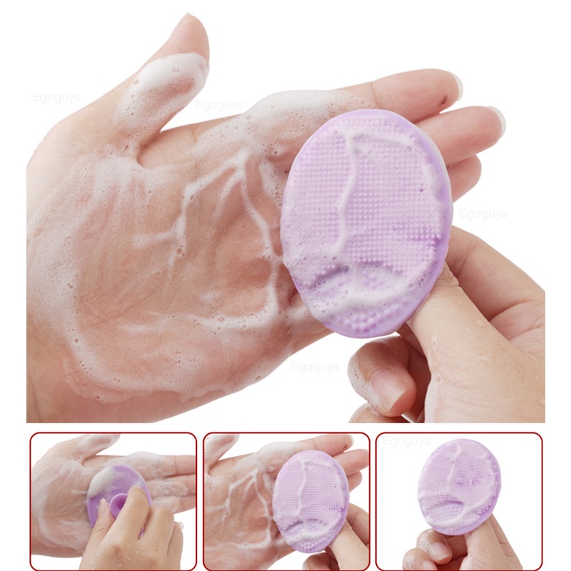 แปรงซิลิโคน ทําความสะอาดผิวหน้า รูขุมขน เครื่องมือความงาม