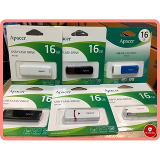 Apacer USB2.0 แฟลชไดร์ฟ 16GB ของแท้💯%