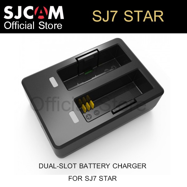 SJCAM Dual-Slot Charger for SJ7 STAR แท่นชาร์จแบต